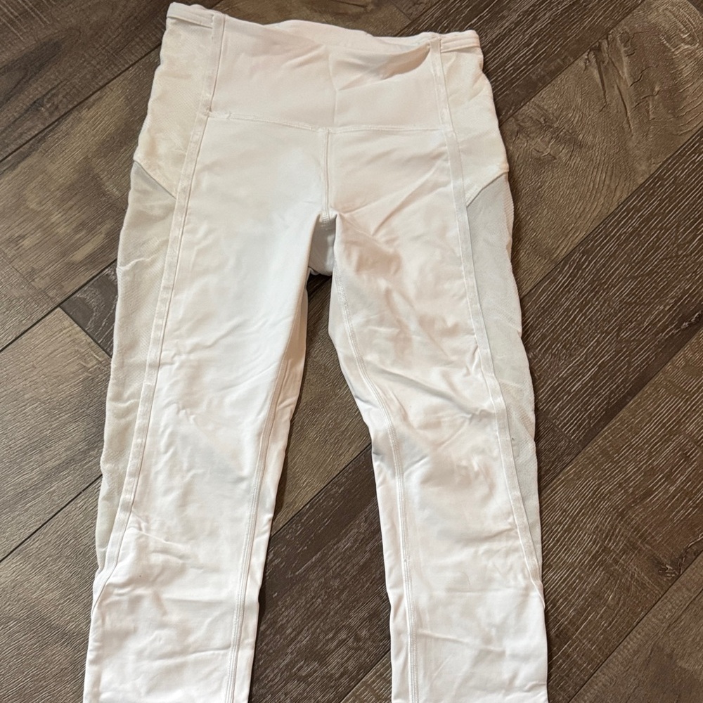 lululemon athletica White High-Rise Workout Leggings